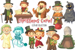 A Christmas Carol Clip Art Collection
