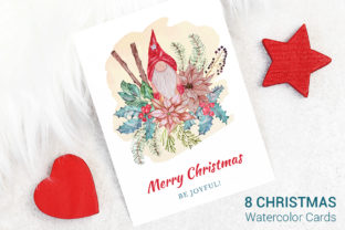 Cards with Christmas Tree Illustrations