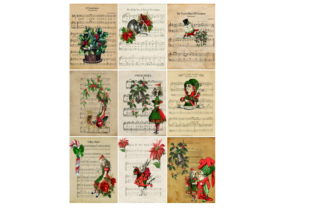 Christmas Alice in Wonderland Tags
