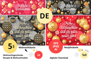 Christmas Card. Weihnachten. Christmas I Illustrations