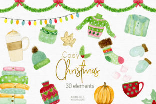 Christmas Cosy Clipart for Handmade Magic