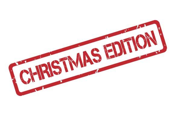 Christmas Edition Rubber Stamp Stencil