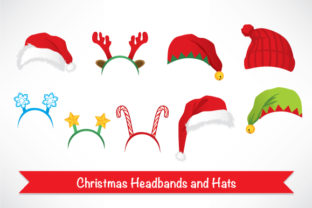 Christmas Headbands and Hats for Digital Sellers