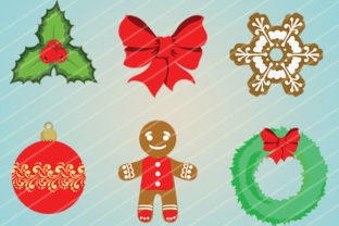 Christmas Icon Collection Illustrations
