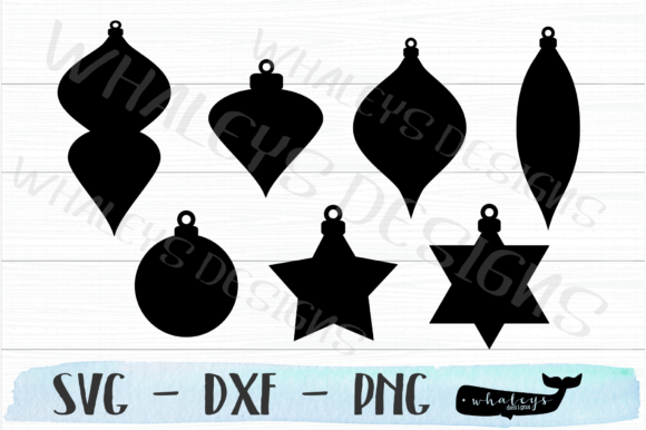 Christmas Ornament Cut Out for Digital Selling