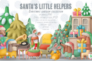 Christmas Scene Creator Illustrations