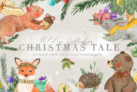 Christmas Tale Graphic Collection: A Festive Design Asset