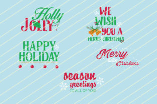 Christmas Text Collection Illustrations