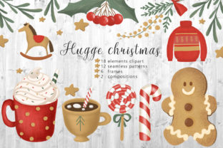 Hugge Christmas Illustrations