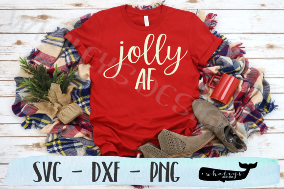 Jolly AF - Christmas - Festive