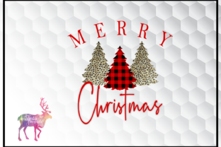 Merry Christmas Trees Illustrations