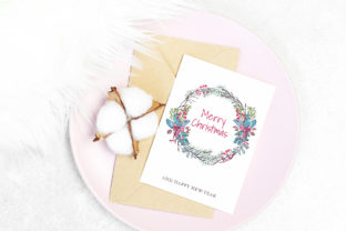 Watercolor Christmas Cards Illustrations