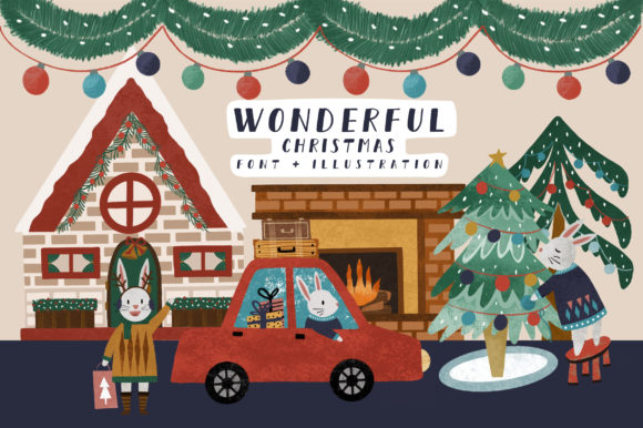Wonderful Christmas Illustrations